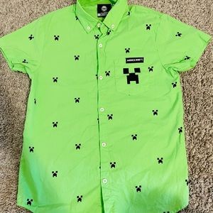 Minecraft boys shirt